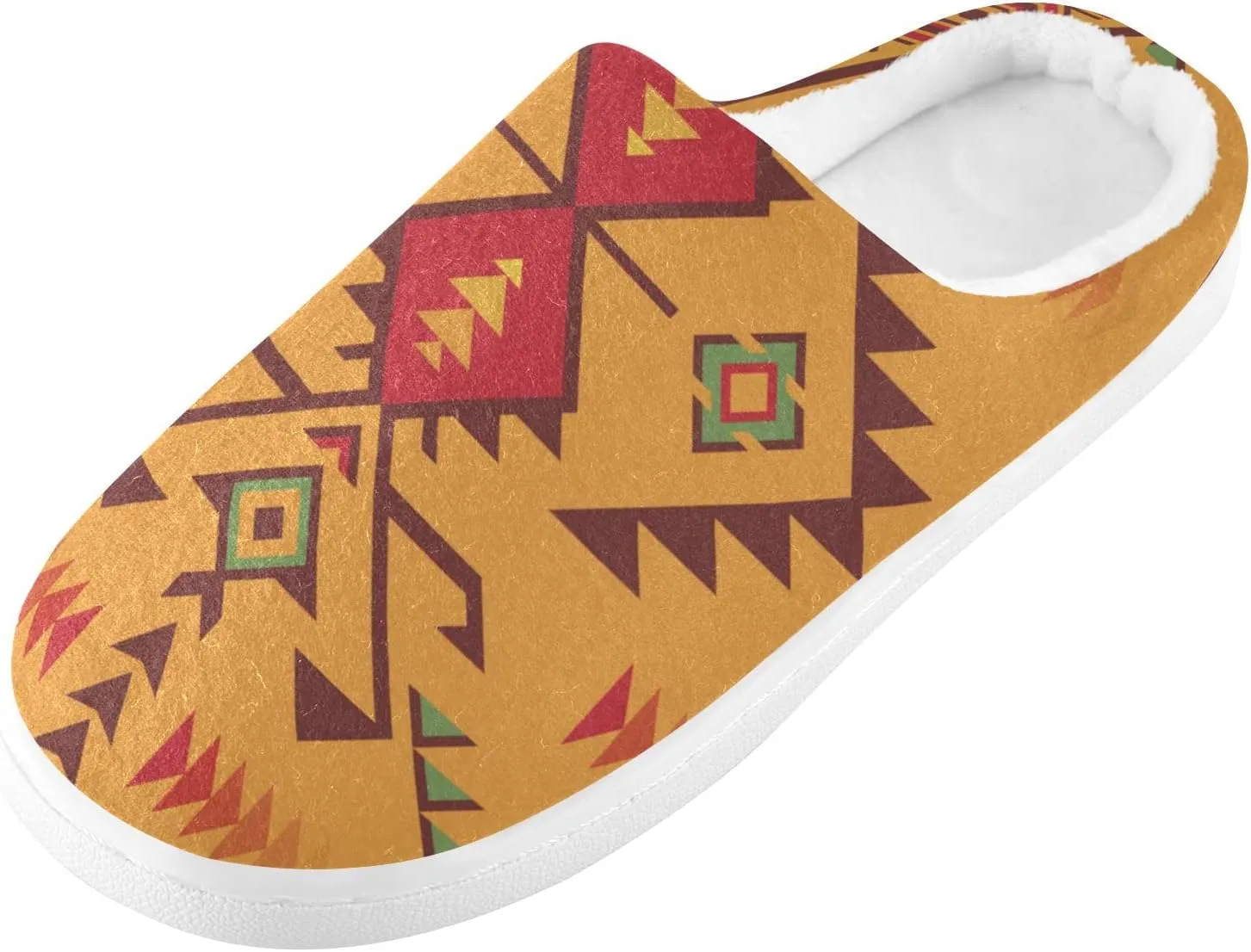 Oyihfvs Unisex Memory Foam Warm Slippers Comfort Soft Casual Shoes for Indoor Outdoor S-XXXL