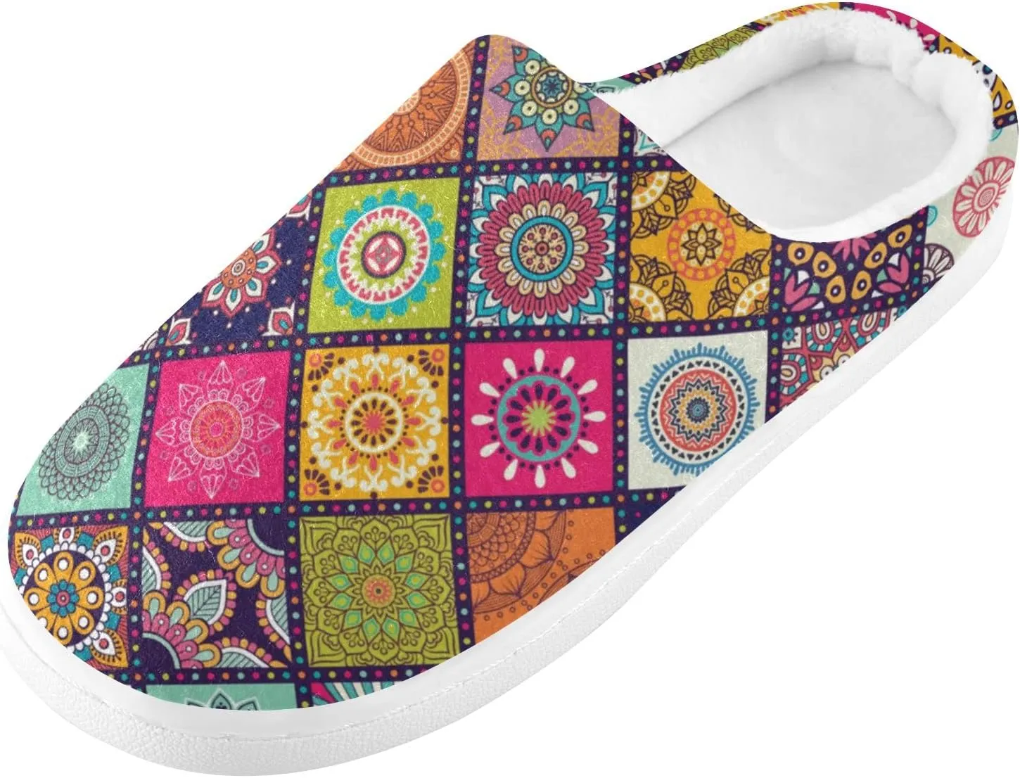 Oyihfvs Unisex Memory Foam Warm Slippers Comfort Soft Casual Shoes for Indoor Outdoor S-XXXL