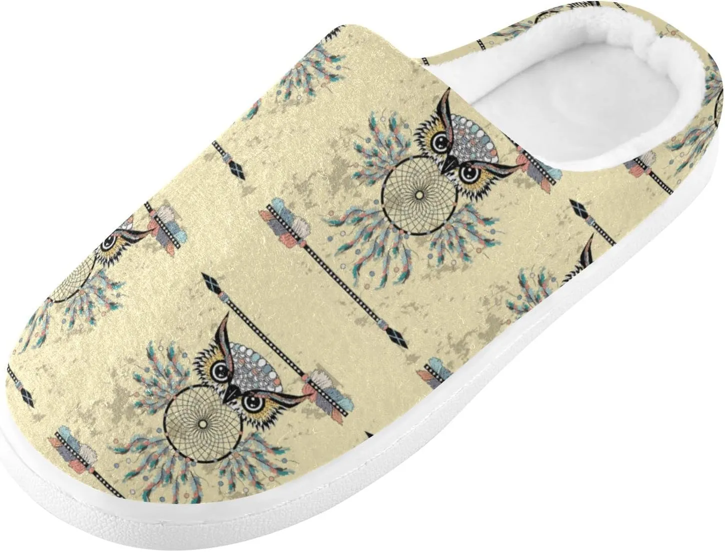 Oyihfvs Unisex Memory Foam Warm Slippers Comfort Soft Casual Shoes for Indoor Outdoor S-XXXL