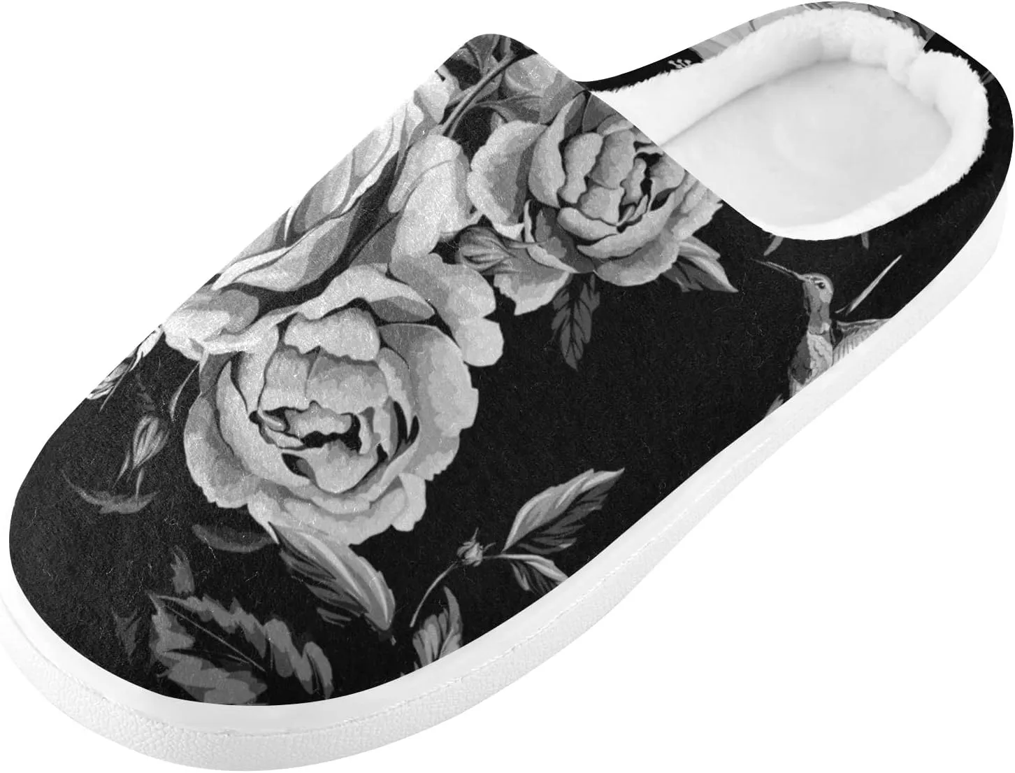 Oyihfvs Unisex Memory Foam Warm Slippers Comfort Soft Casual Shoes for Indoor Outdoor S-XXXL