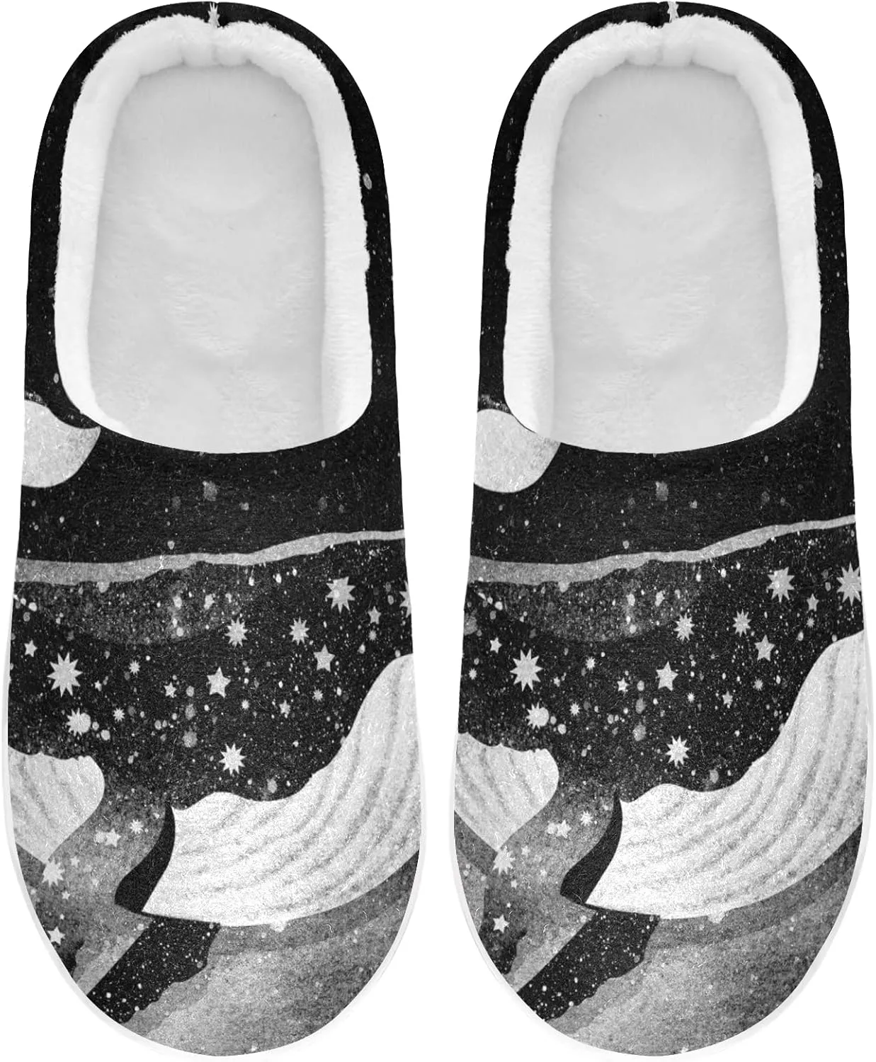 Oyihfvs Unisex Memory Foam Warm Slippers Comfort Soft Casual Shoes for Indoor Outdoor S-XXXL