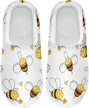 Oyihfvs Unisex Memory Foam Warm Slippers Comfort Soft Casual Shoes for Indoor Outdoor S-XXXL