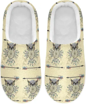 Oyihfvs Unisex Memory Foam Warm Slippers Comfort Soft Casual Shoes for Indoor Outdoor S-XXXL
