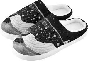 Oyihfvs Unisex Memory Foam Warm Slippers Comfort Soft Casual Shoes for Indoor Outdoor S-XXXL
