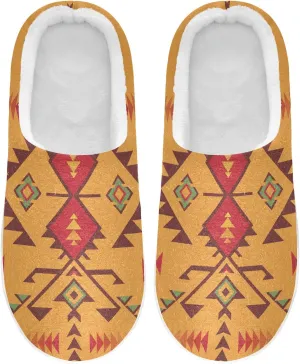 Oyihfvs Unisex Memory Foam Warm Slippers Comfort Soft Casual Shoes for Indoor Outdoor S-XXXL