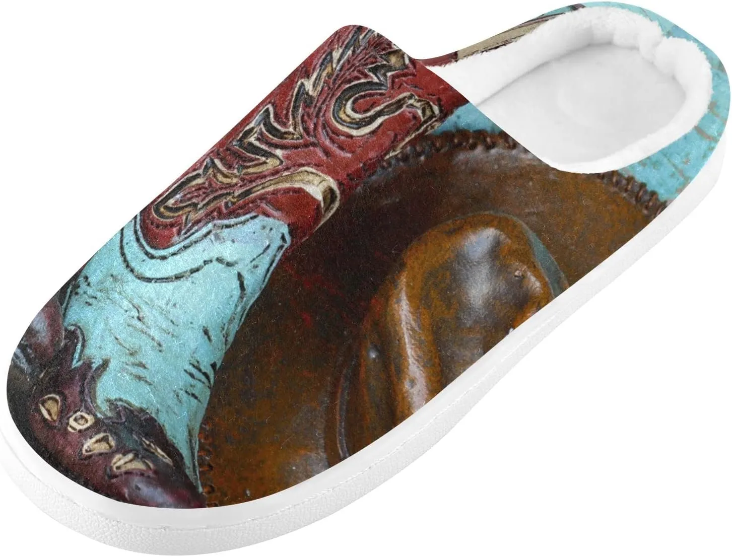 Oyihfvs Unisex Memory Foam Warm Slippers Comfort Soft Casual Shoes for Indoor Outdoor S-XXXL