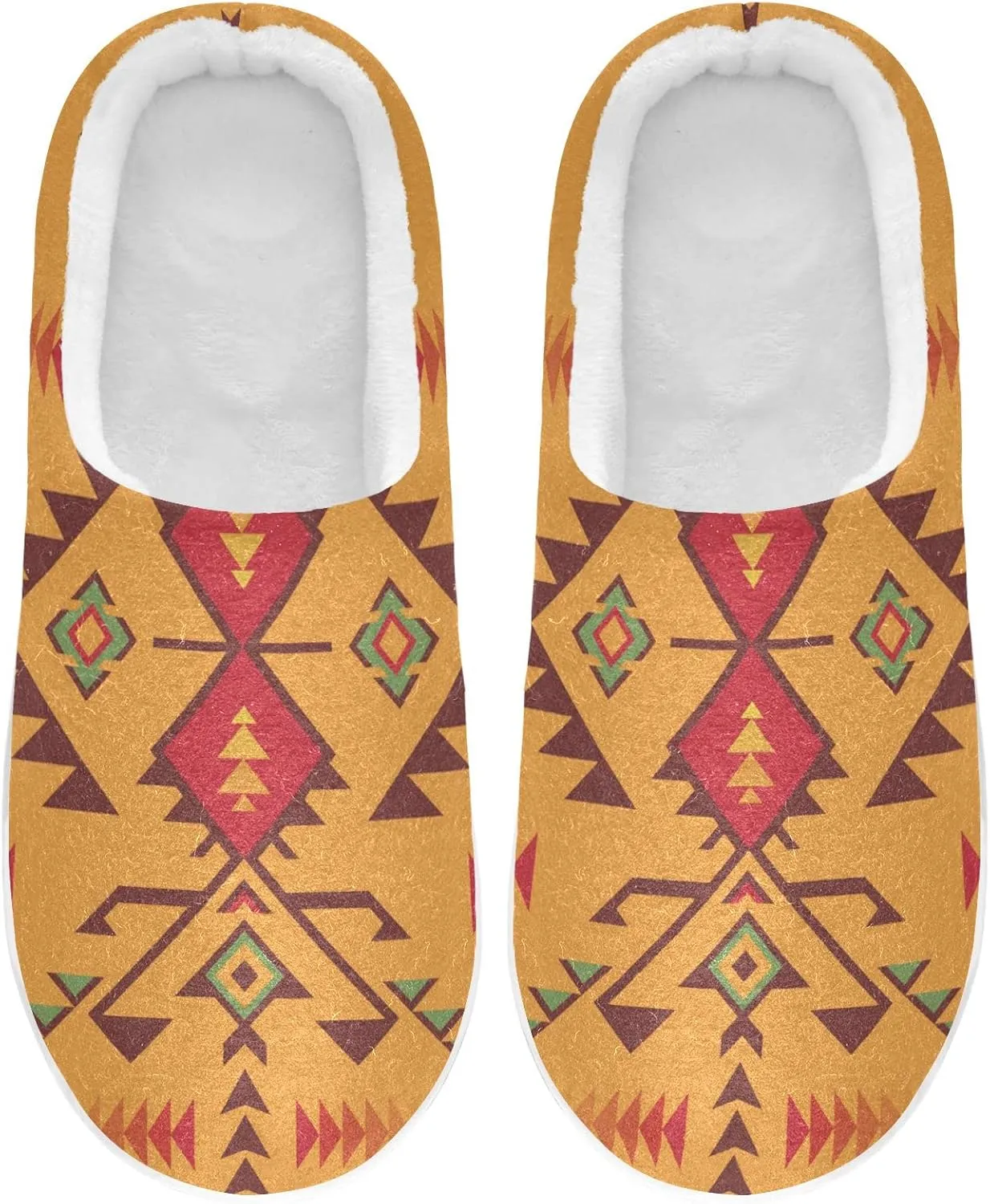 Oyihfvs Unisex Memory Foam Warm Slippers Comfort Soft Casual Shoes for Indoor Outdoor S-XXXL