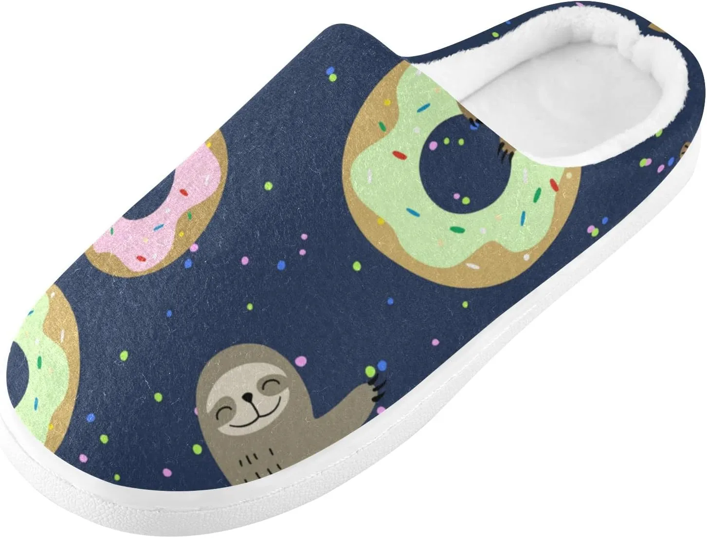Oyihfvs Unisex Memory Foam Warm Slippers Comfort Soft Casual Shoes for Indoor Outdoor S-XXXL