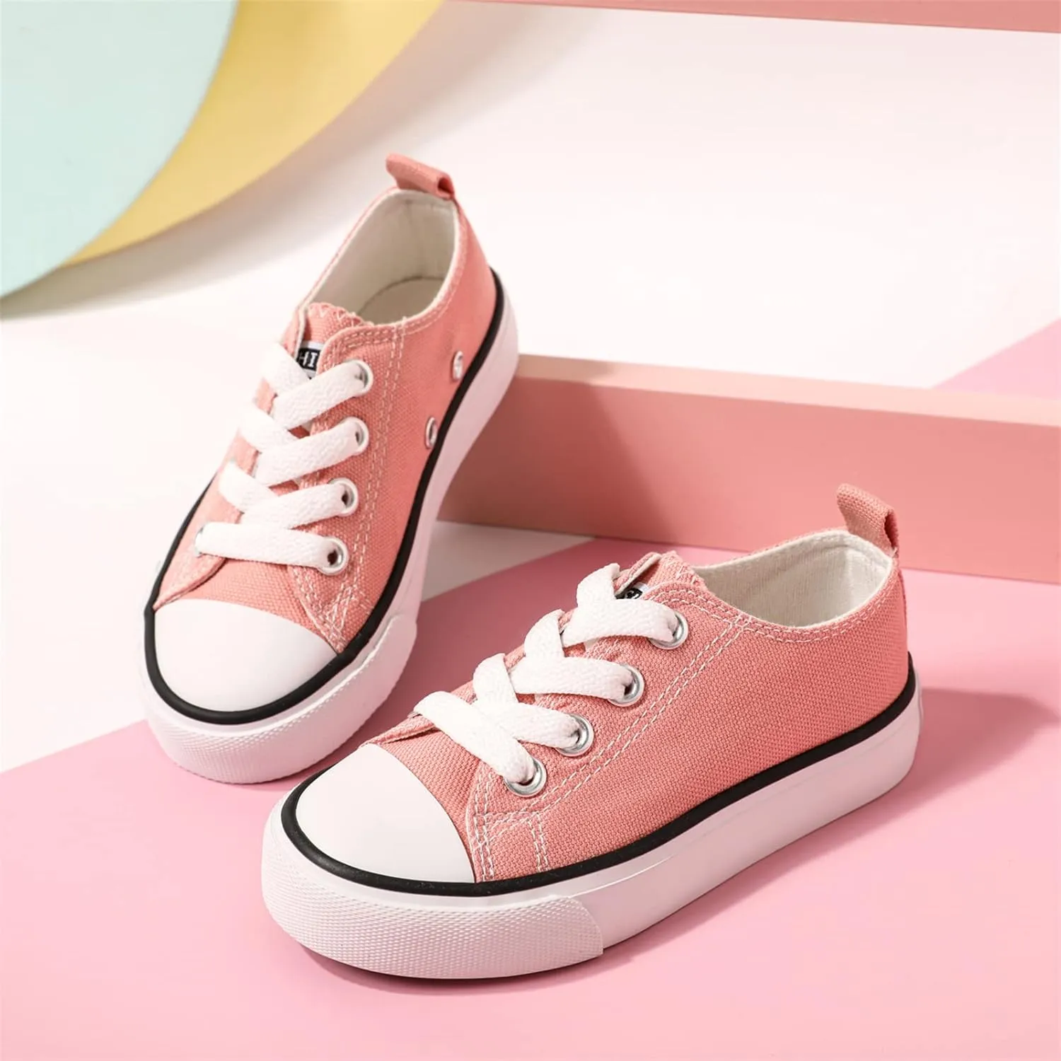 PATPAT Toddler Kid Canvas Sneaker Boys and Girls Slip On Sneakers Toddler Little Kid Big Kid Sneakers Shoes