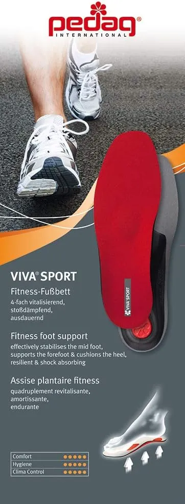 Pedag Active Life Kit Viva Sport Summer Sneaker Magic Step, Us 10m/EU 43, 10 Ounce