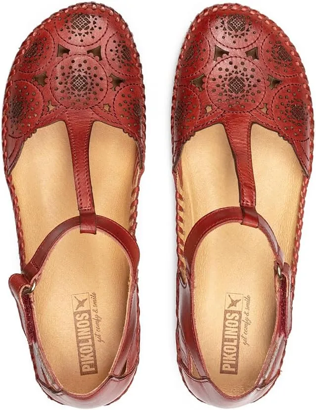 PIKOLINOS Semi-Closed Shoes Leather P. Vallarta for Woman