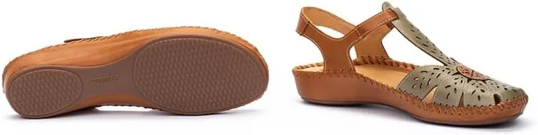 PIKOLINOS Semi-Closed Shoes Leather P. Vallarta for Woman