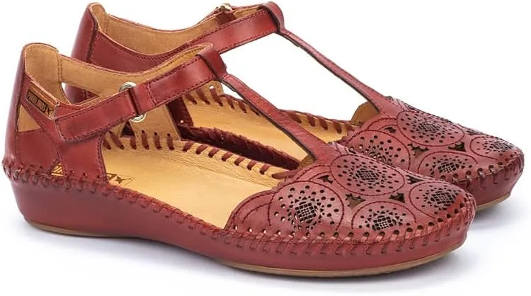 PIKOLINOS Semi-Closed Shoes Leather P. Vallarta for Woman