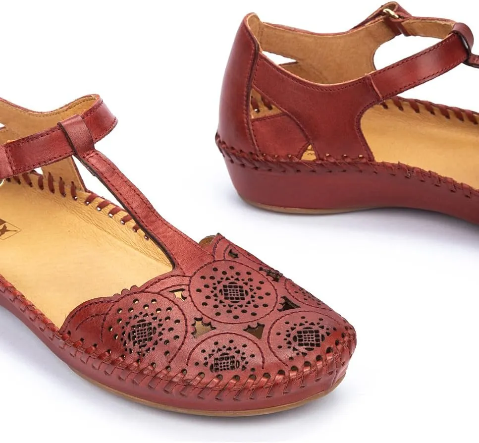 PIKOLINOS Semi-Closed Shoes Leather P. Vallarta for Woman
