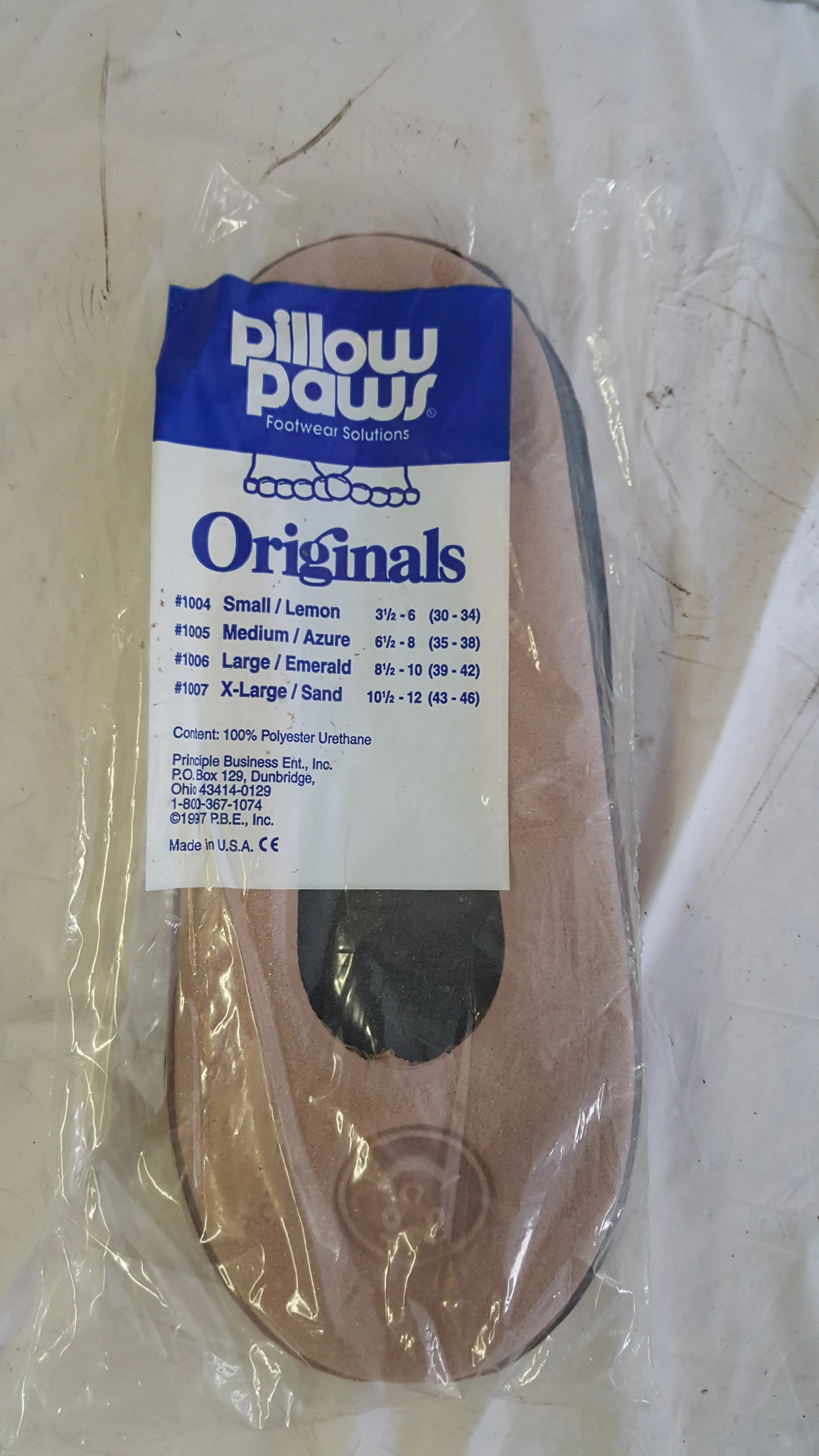 PILLOW PAWS ORIGINALS Disposable Foam Slippers Hospital Soft Foot Covers