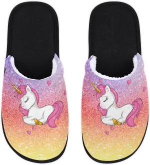Pineapple Fruit Soft Women Slippers Cozy House Shoes Lightweight Fuzzy Slippers Memory Foam Slippers for Women Indoor and Outdoor