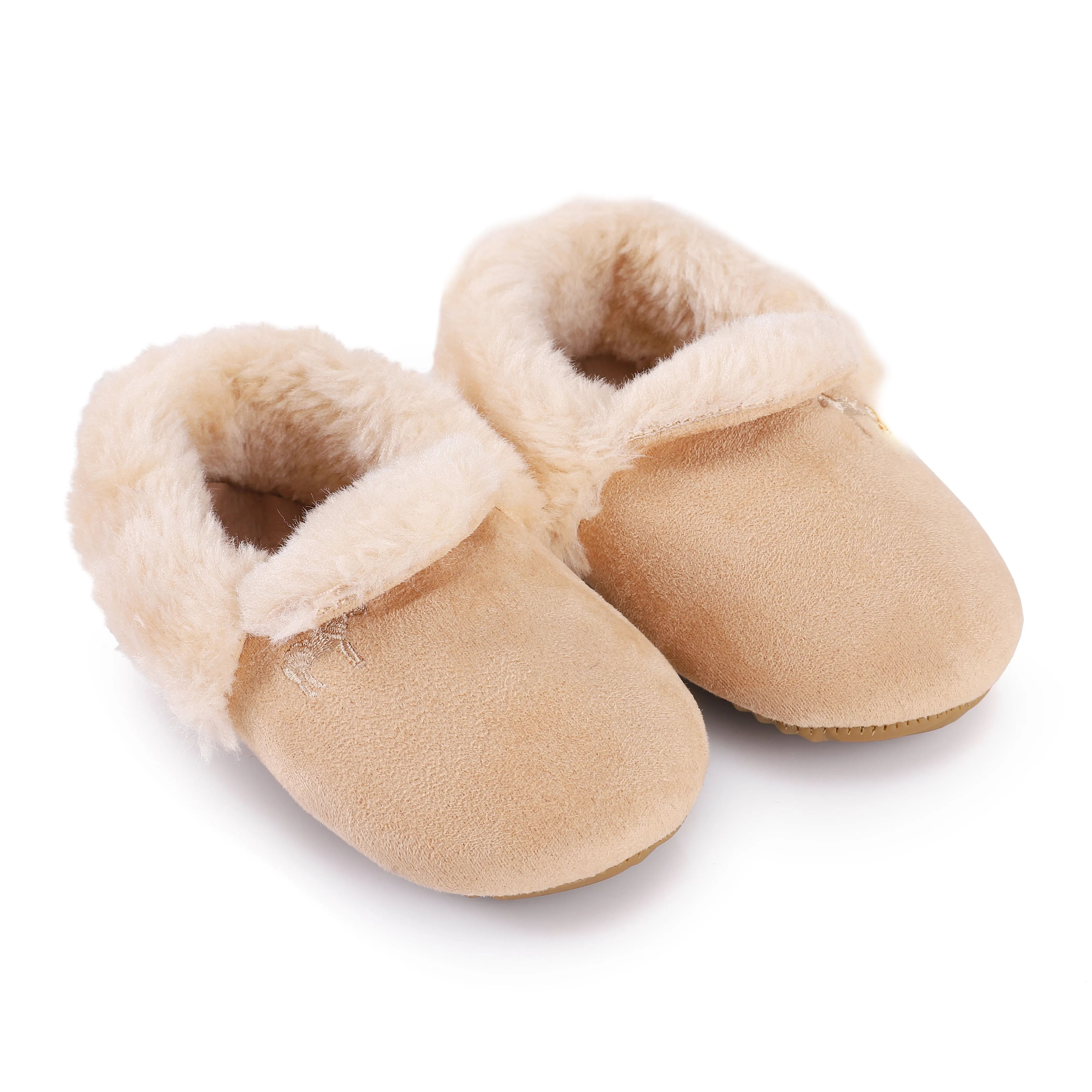 Plush Slippers - Soft Sole
