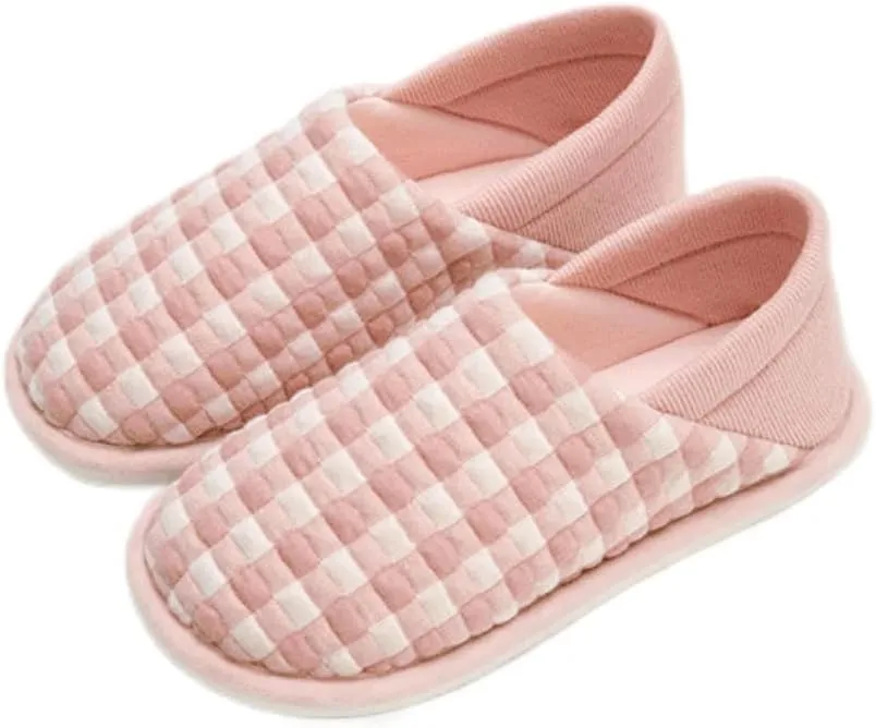 Premium Comfort Breathable Closed Back Thermal Cute Non Slip Women's Fuzzy House Slippers Indoor Soft Warm Kawaii Shoes