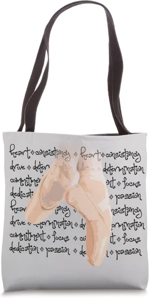 Pretty Ballet Dance Gift - Pointe Shoes Tote Bag