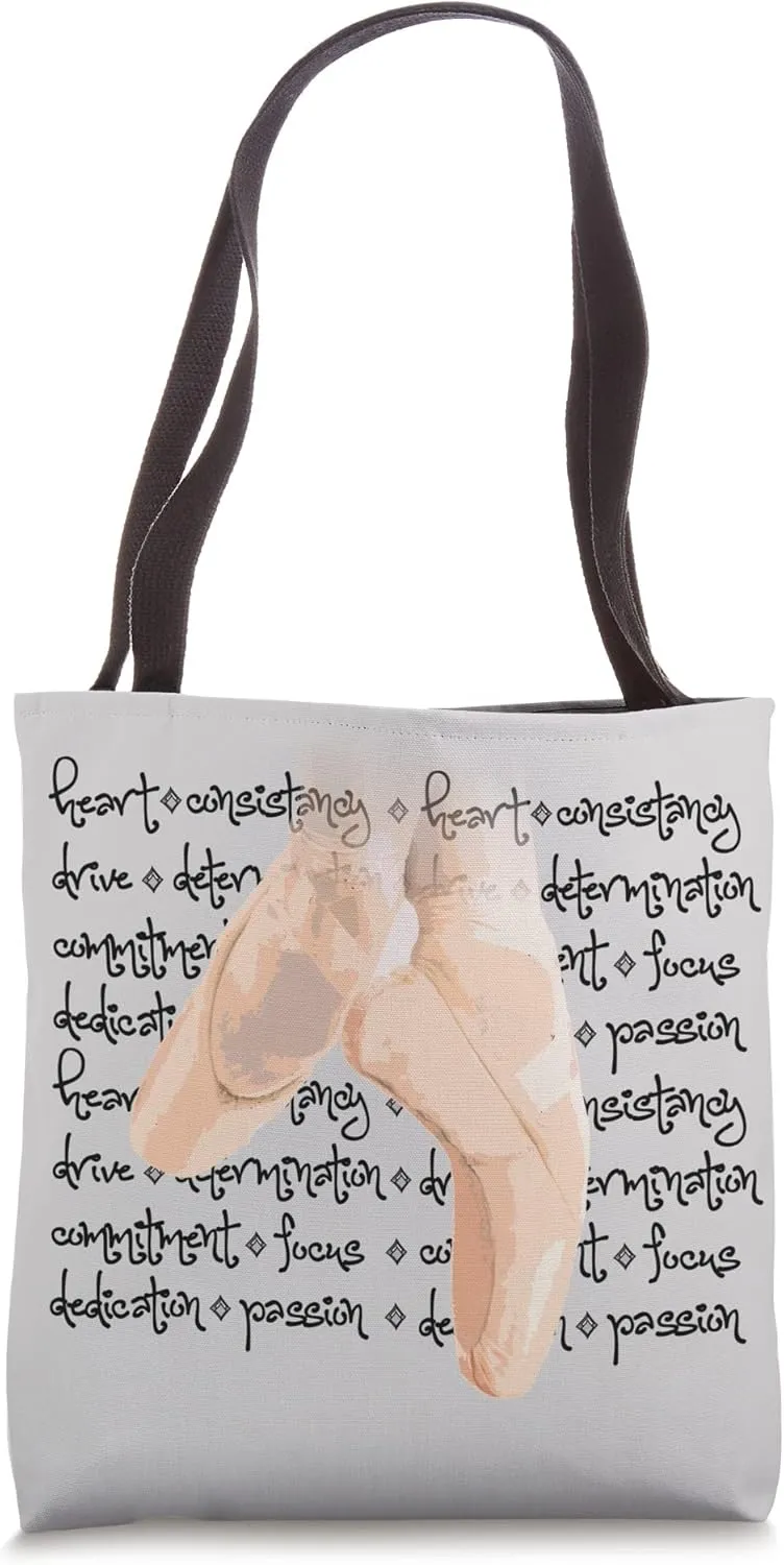 Pretty Ballet Dance Gift - Pointe Shoes Tote Bag