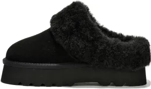 Project Cloud Genuine Leather Slippers for Women Indoor and Outdoor Fuzzy Slippers - Memory Foam Insole and Water-resistant Women Footwear (Snowy)