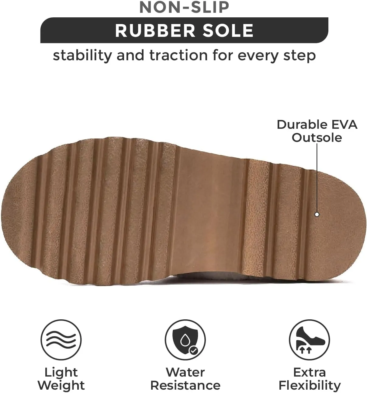 Project Cloud Womens Slippers with Memory Foam House Shoes & Fuzzy Slippers - Non-slip Fur Lining House Shoes for Women Footwear (Aspened)