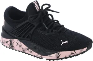 PUMA Pacer Future Marble Womens Sneaker 7 BM US BlackBlackPink