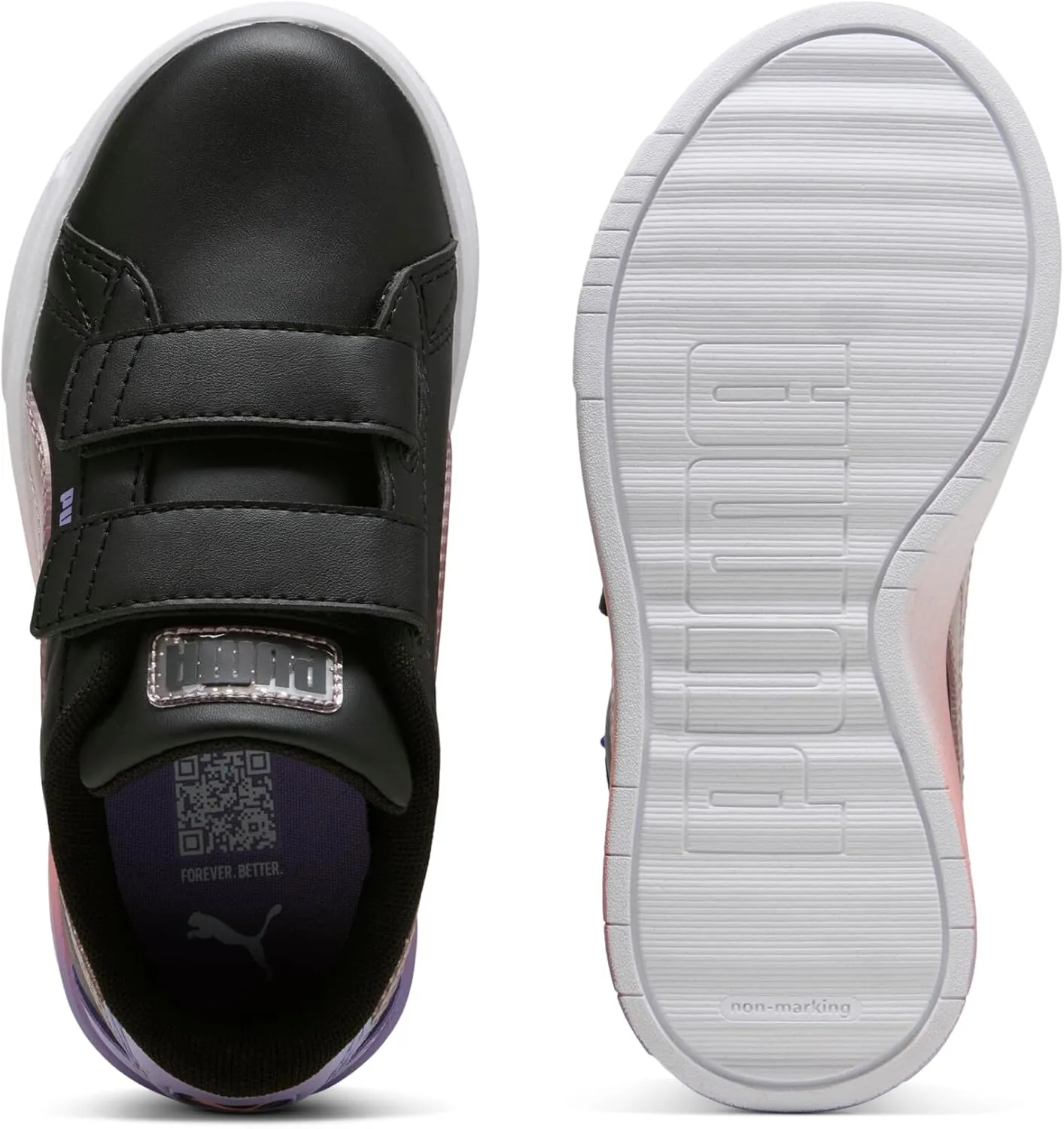 PUMA Unisex-Child Jada Hook and Loop Sneaker