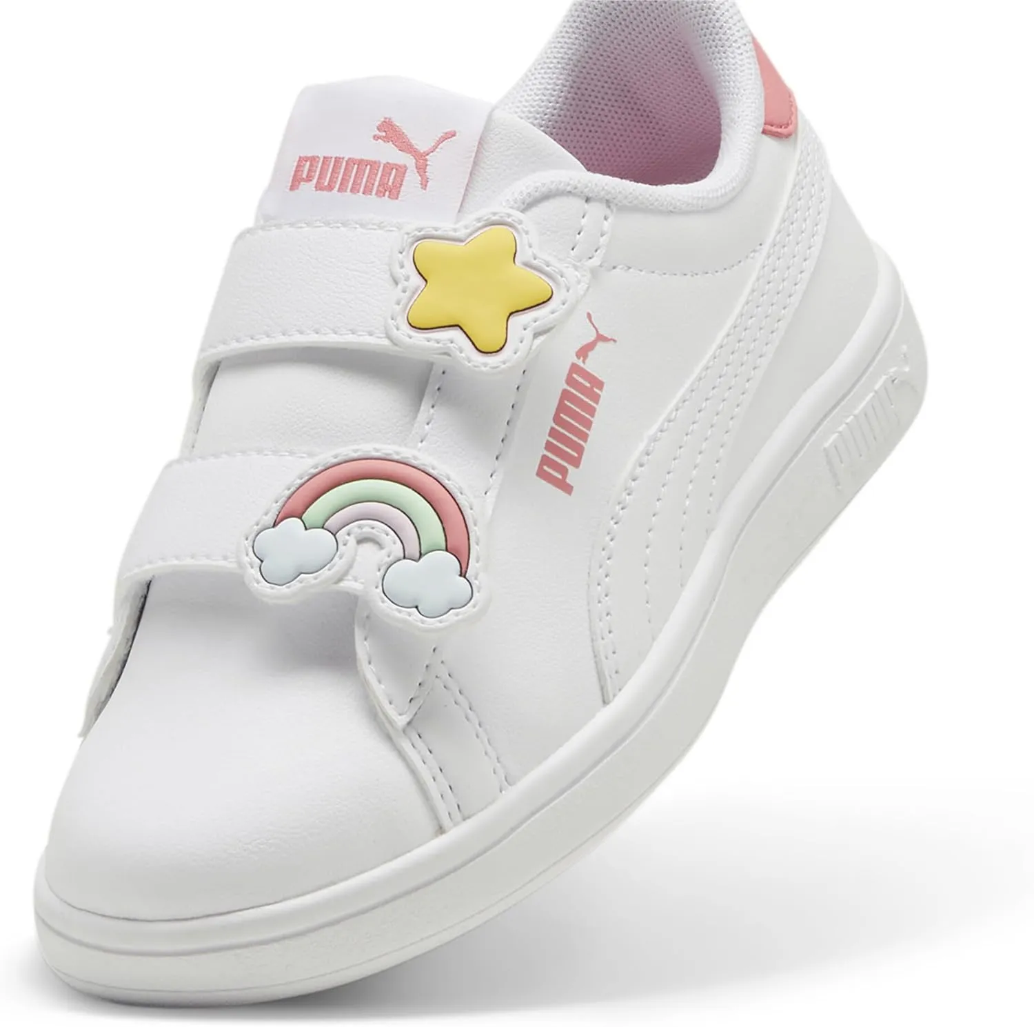 PUMA Unisex-Child Smash 3.0 Hook and Loop Sneaker