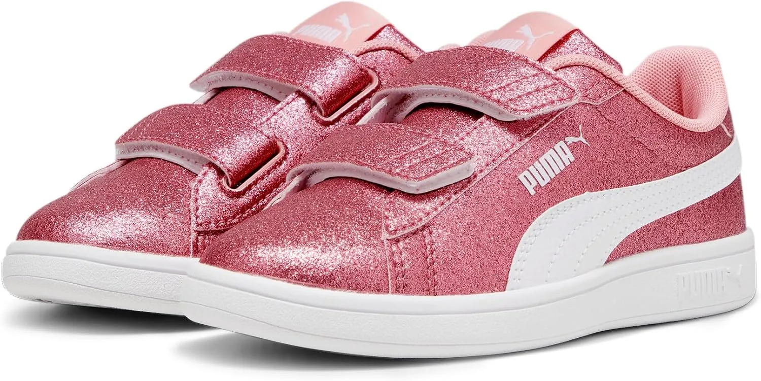 PUMA Unisex-Child Smash Hook and Loop Sneaker