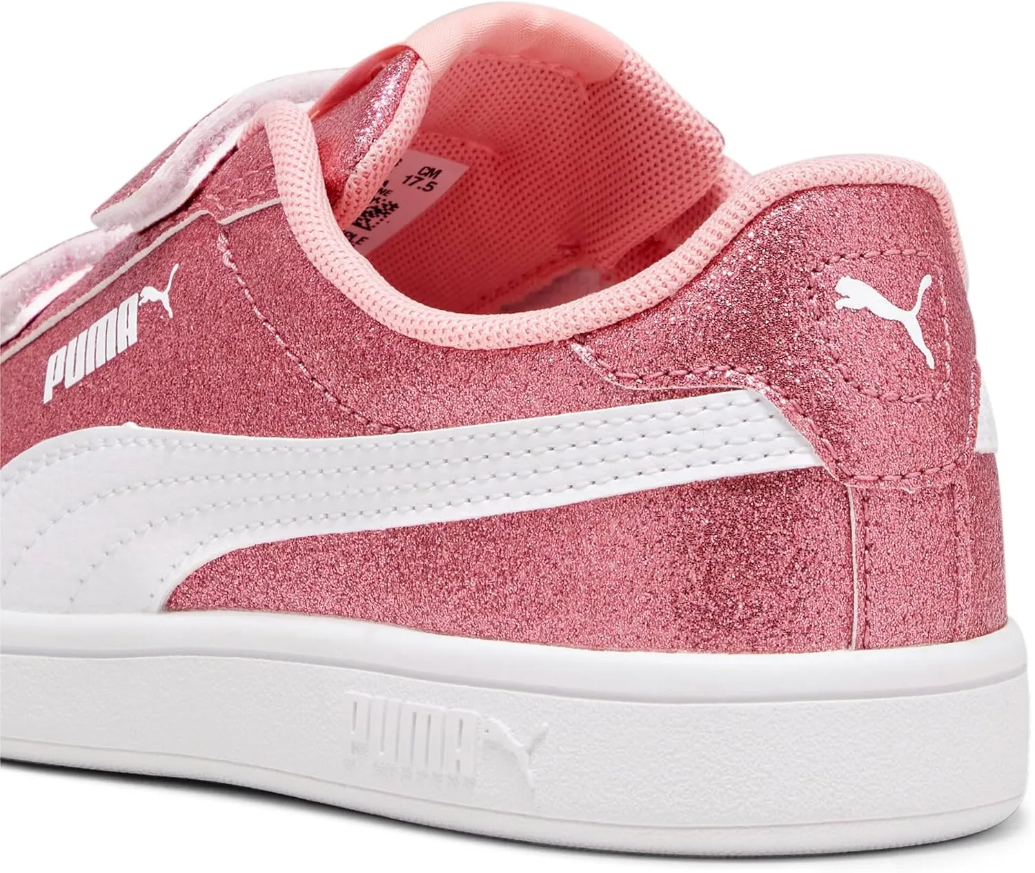 PUMA Unisex-Child Smash Hook and Loop Sneaker