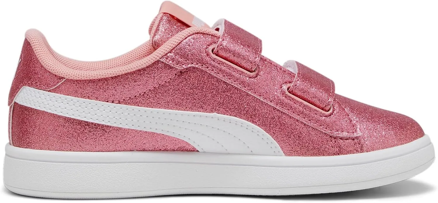 PUMA Unisex-Child Smash Hook and Loop Sneaker