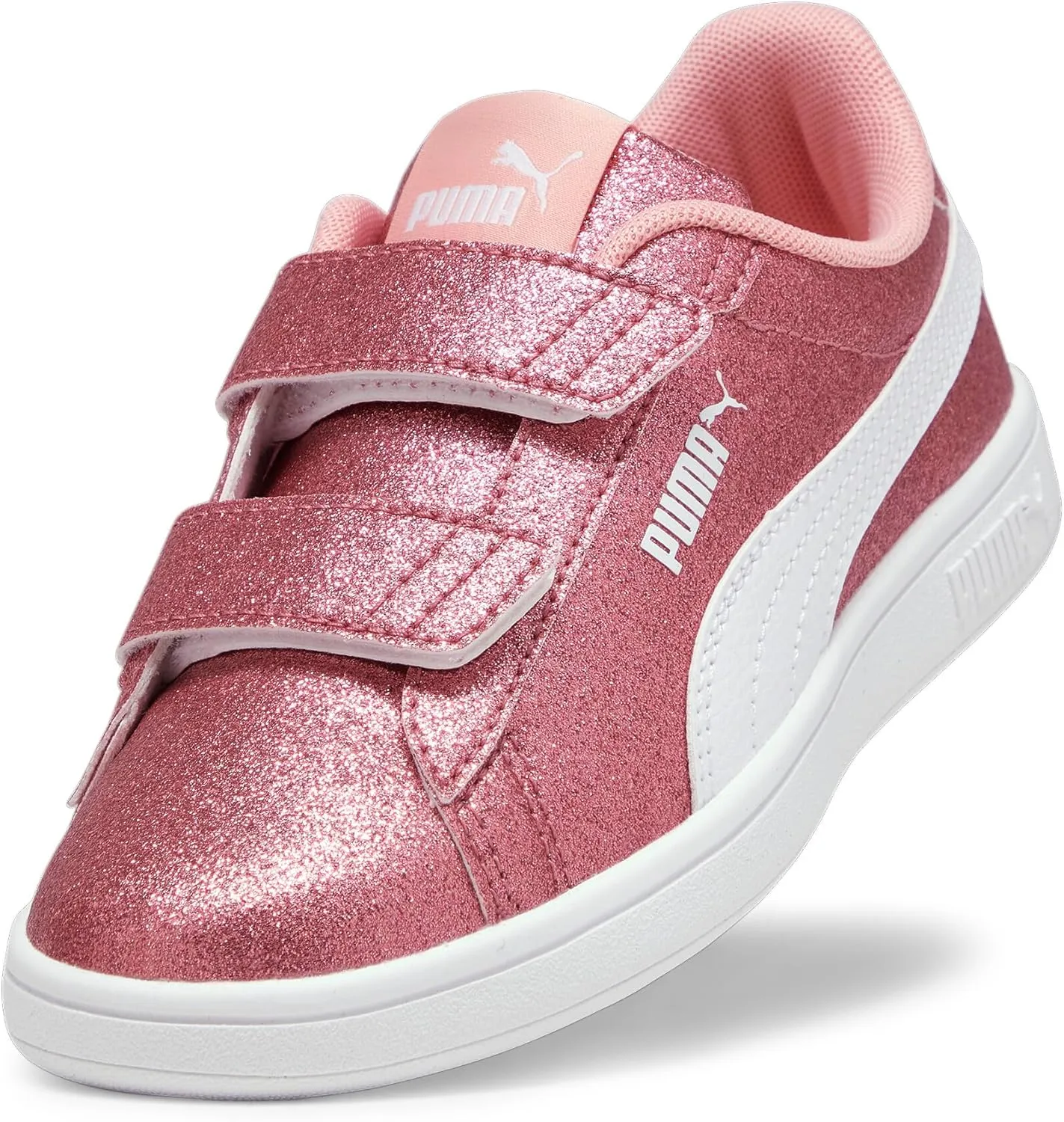 PUMA Unisex-Child Smash Hook and Loop Sneaker