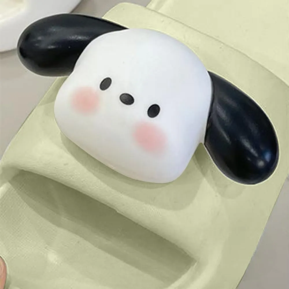 Puppy Slippers Lovely Indoor Bathroom Home Men Slippers Outside Wearing Couples Beach Slippers Women