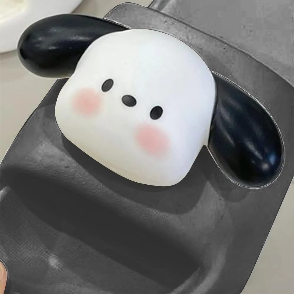 Puppy Slippers Lovely Indoor Bathroom Home Men Slippers Outside Wearing Couples Beach Slippers Women
