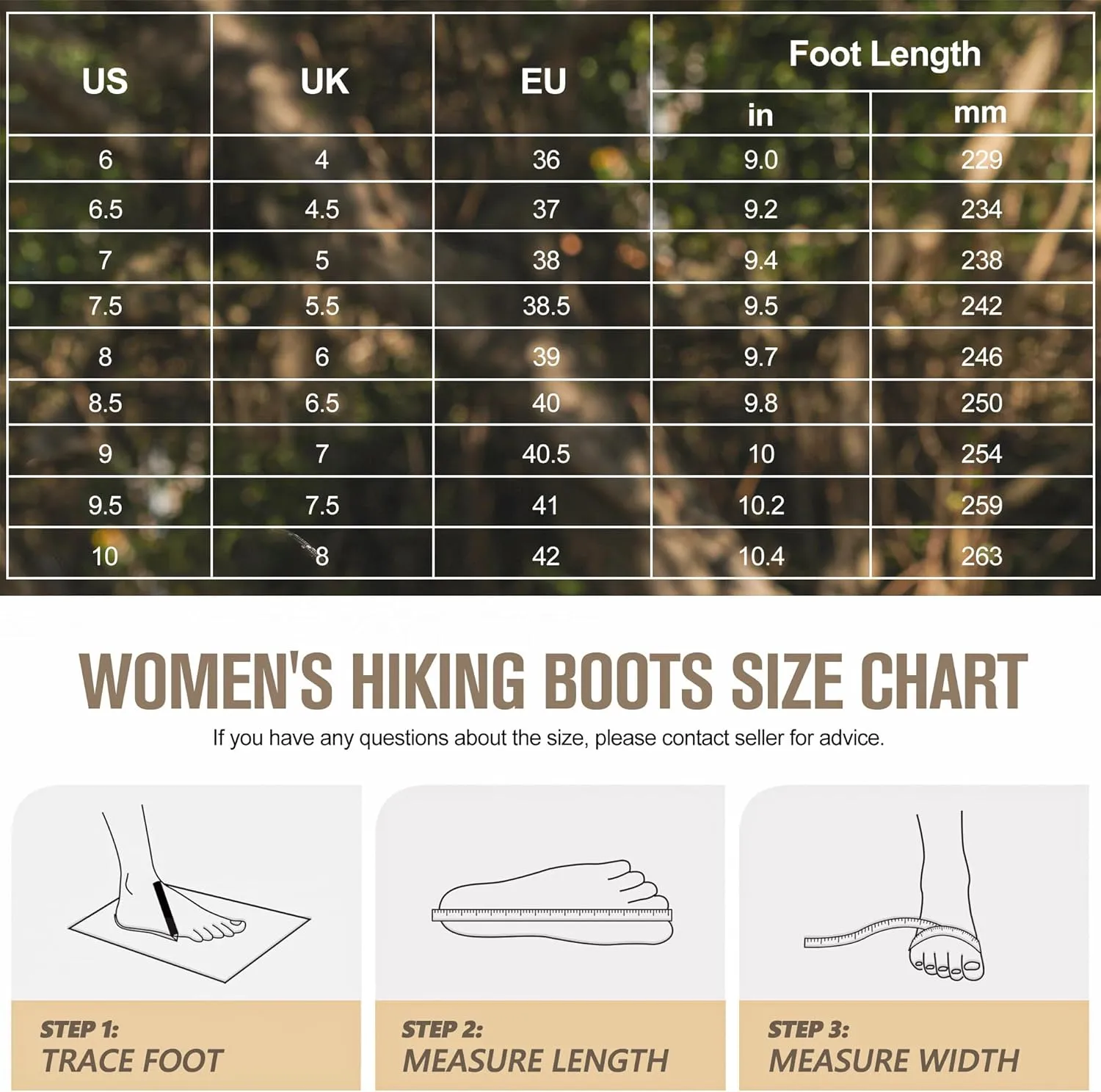 R CORD Hiking Boots Women Waterproof Non-Slip Womens Hiking Shoes Comfortable Outdoor Womens Hiking Boots Walking Boots Hiking Shoes Women