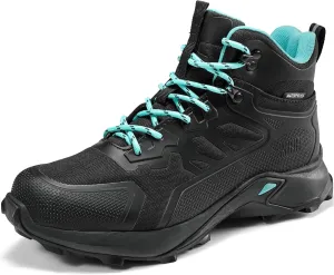 R CORD Womens Hiking Boots Waterproof Comfortable Outdoor Hiking Boots Non-Slip Womens Hiking Shoes Outdoor Hiking Shoes for Women Trekking Camping Trail