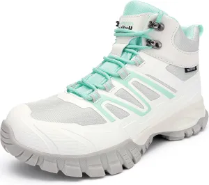 R CORD Womens Hiking Boots Waterproof Non-Slip Comfortable Outdoor Hiking Boots Womens Hiking Shoes Comfortable Outdoor Walking Boots Hiking Shoes for Women