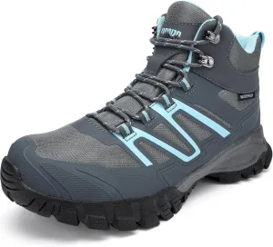 R CORD Womens Hiking Boots Waterproof Non-Slip Comfortable Outdoor Hiking Boots Womens Hiking Shoes Comfortable Outdoor Walking Boots Hiking Shoes for Women