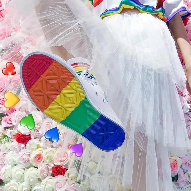 Rainbow Shoes
