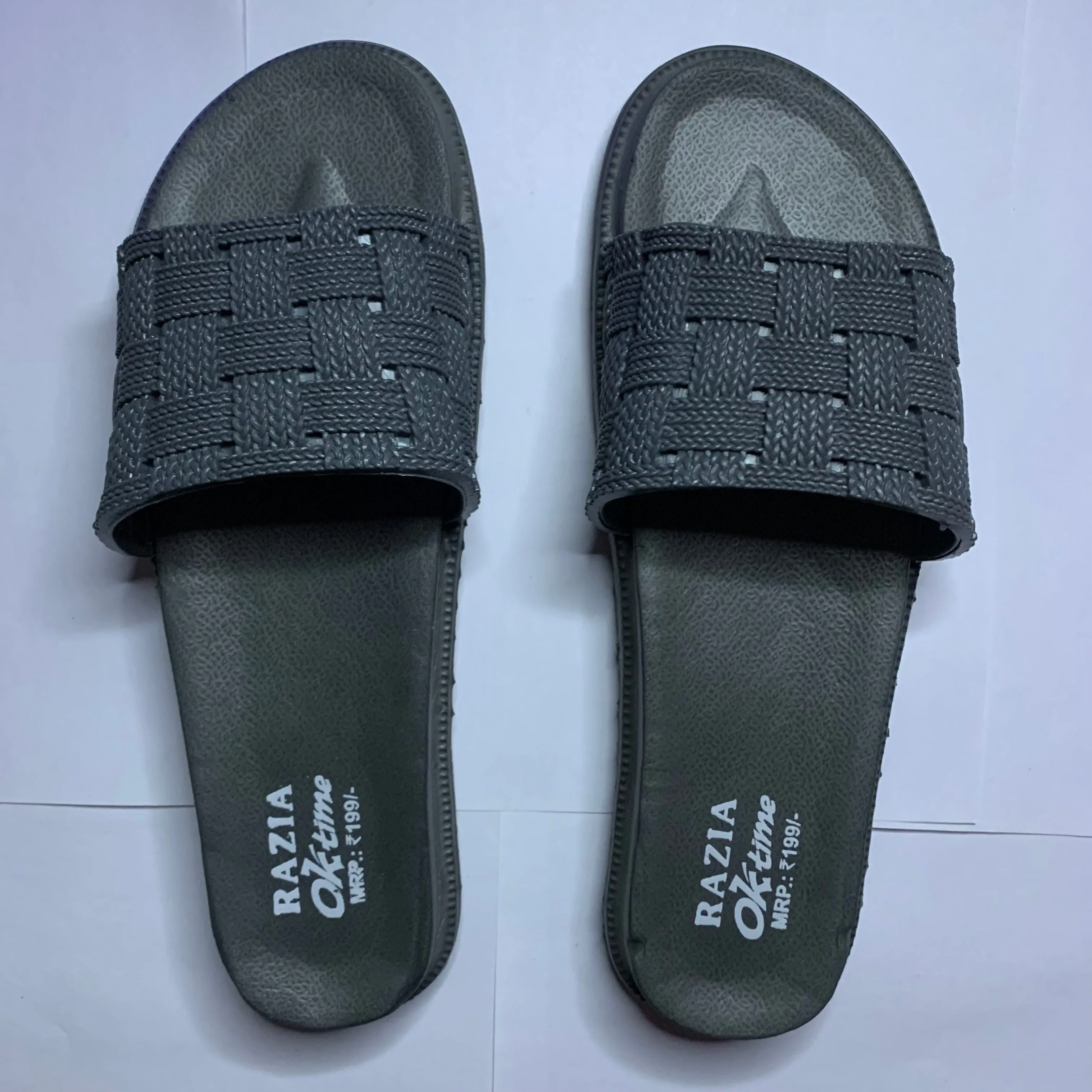 Razia OkTime Woven Strap Slippers