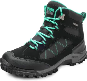 RCORD Women's Comfortable Non-Slip Waterproof Hiking Boots for All-Day Work, Backpacking, Walking & Outdoor Activities