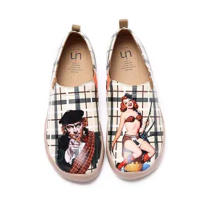 Real Scottish Microfiber Leather Stylish Flats