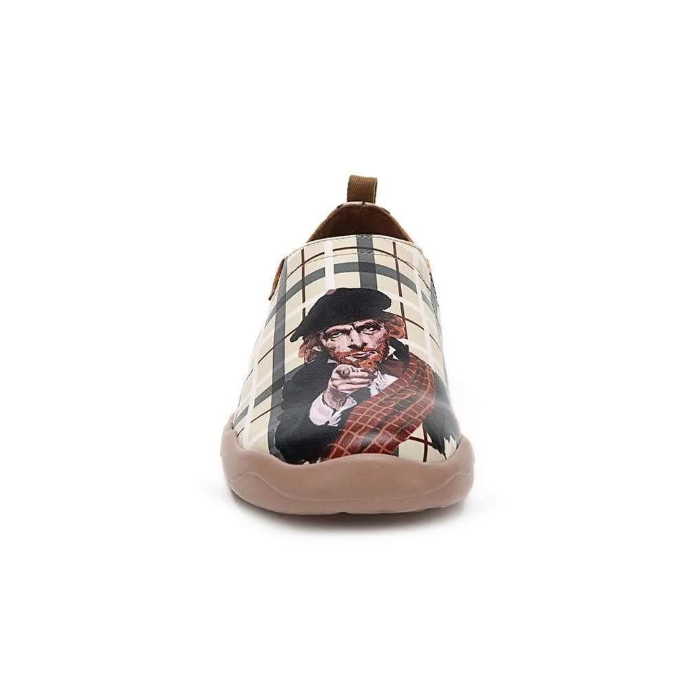Real Scottish Microfiber Leather Stylish Flats