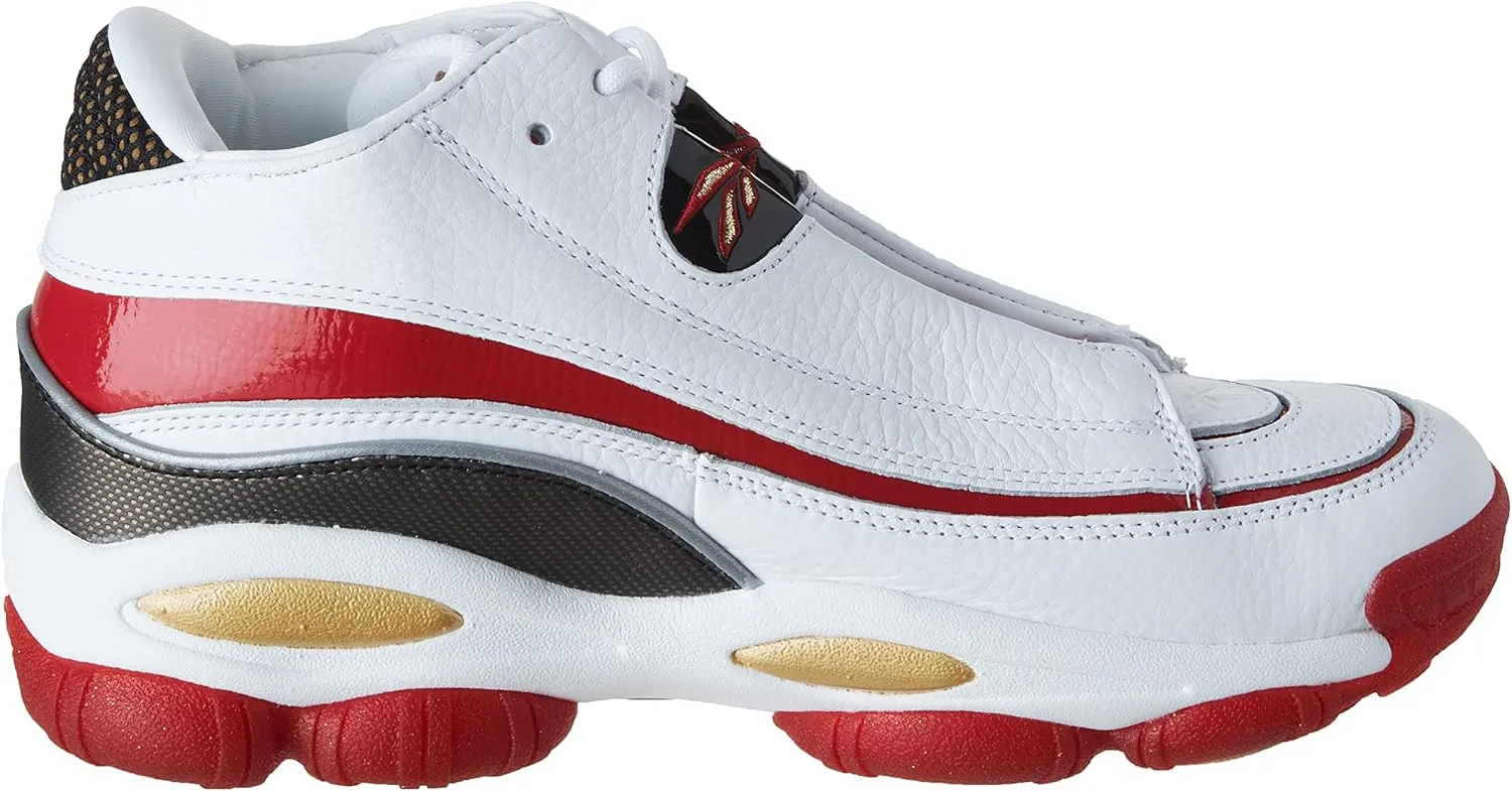 Reebok Mens The Answer DMX Faux Leather Fitness Basketball Shoes