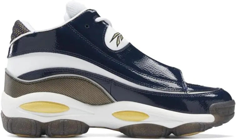Reebok Mens The Answer DMX Faux Leather Fitness Basketball Shoes