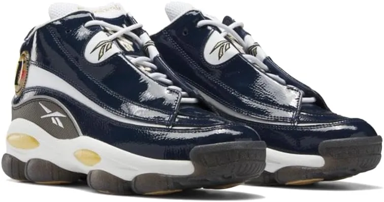 Reebok Mens The Answer DMX Faux Leather Fitness Basketball Shoes