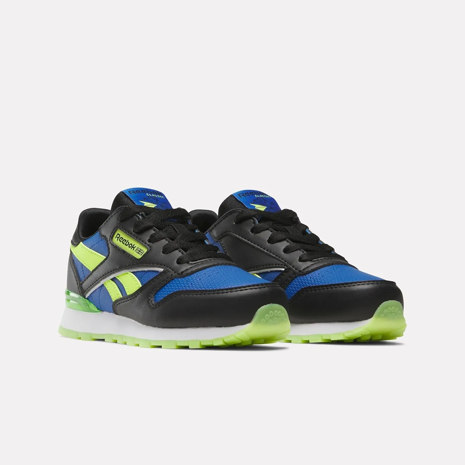 Reebok Unisex-Child Classic Leather Step N Flash Sneaker