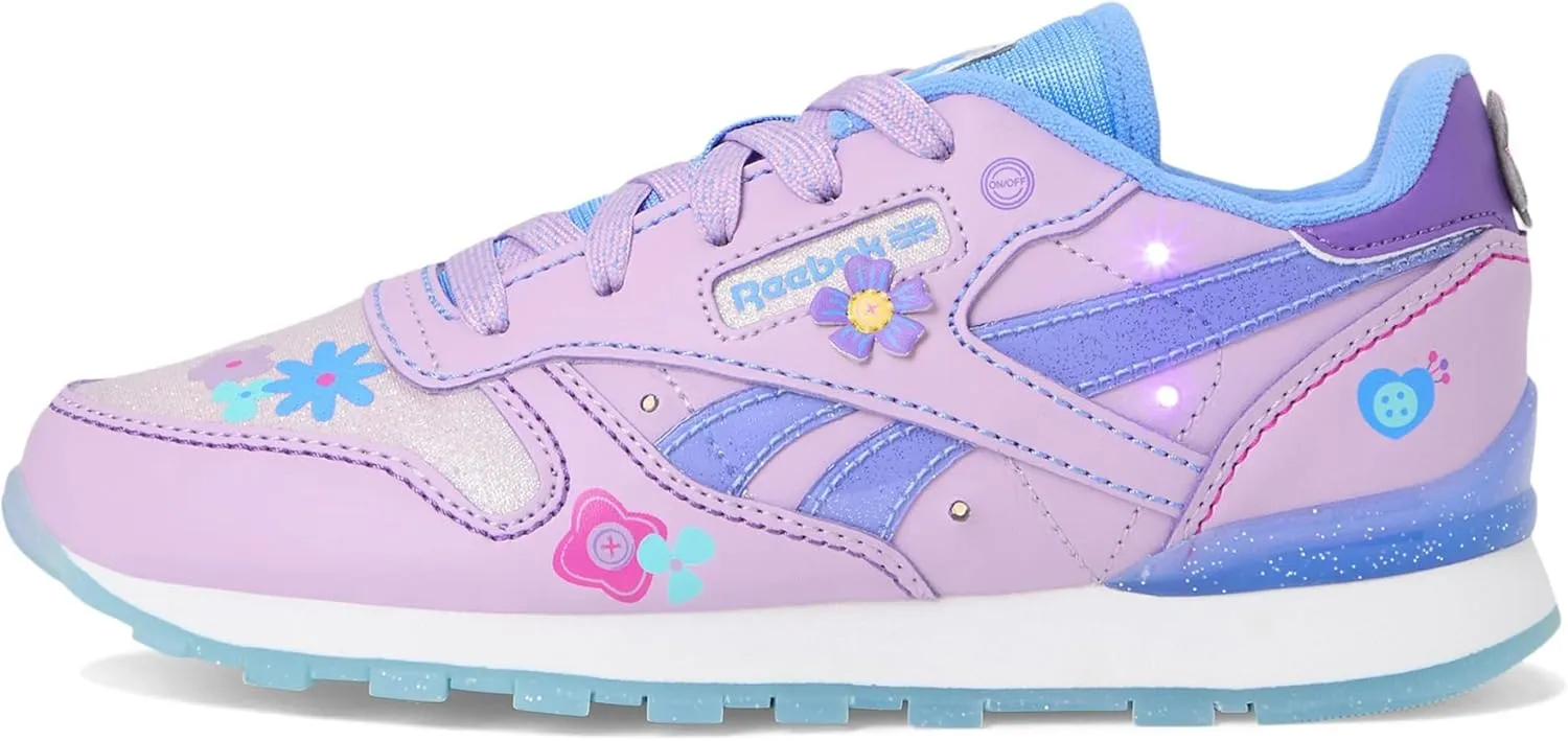 Reebok Unisex-Child Classic Leather Step N Flash (Toddler/Little Kid) Sneaker