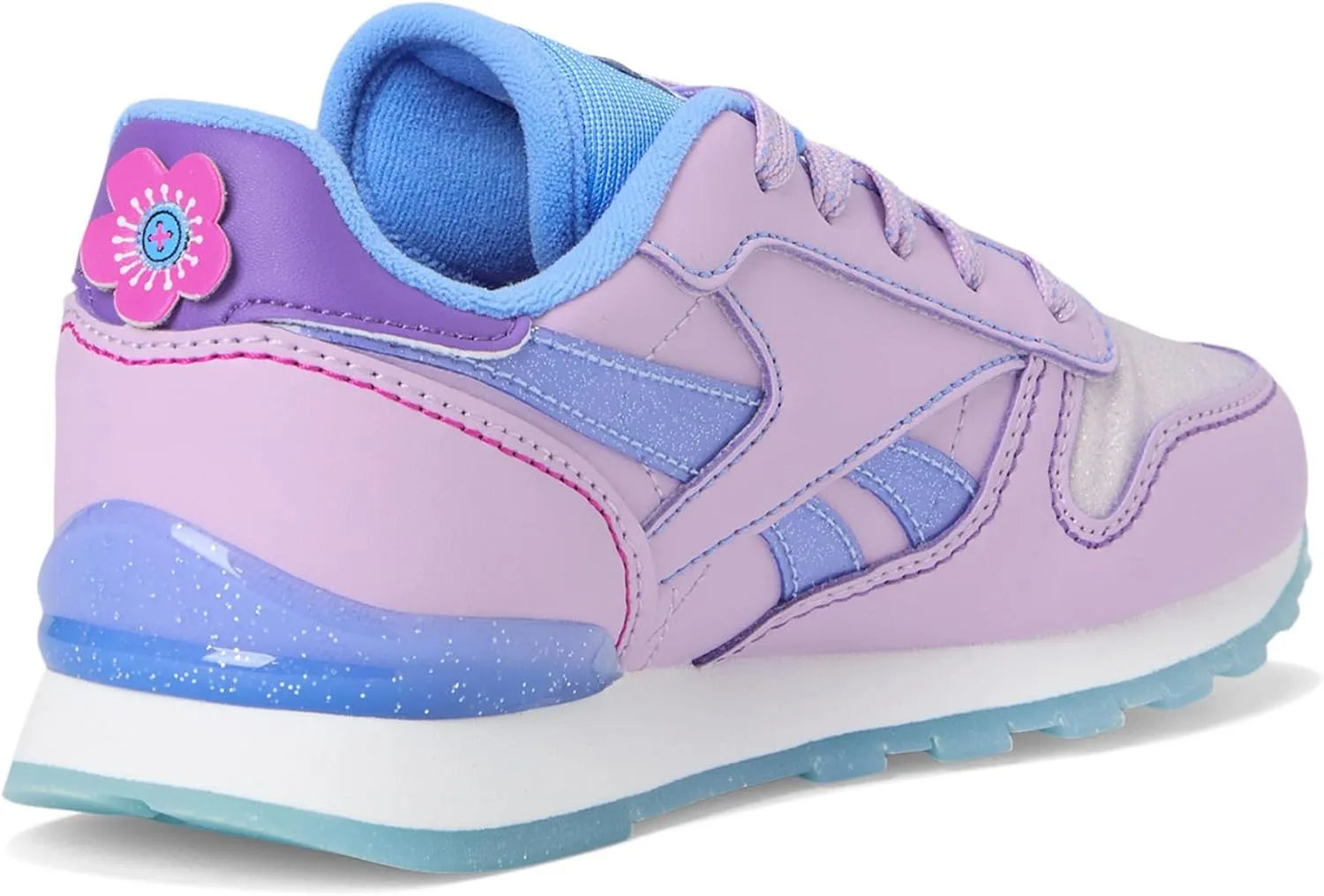 Reebok Unisex-Child Classic Leather Step N Flash (Toddler/Little Kid) Sneaker